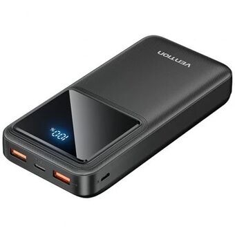 Powerbank Vention FHLB0 Sort 20000 mAh