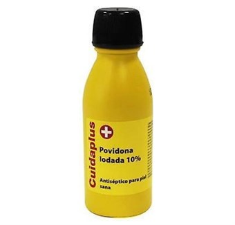 Jod til Førstehjælpskasse - Povidone Jod Cuidaplus - 125 ml