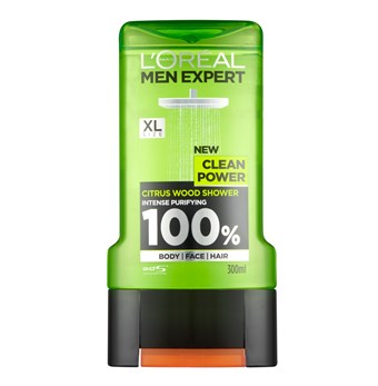 L\'Oreal Men Expert Clean Power - Citrus Shower Gel - 300 ml