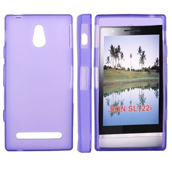 Simpel Sony Xperia P Silikone cover (Lilla)