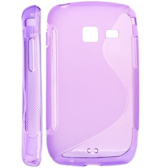 S-Line Silikone Cover til Galaxy Y Duos (Lilla)