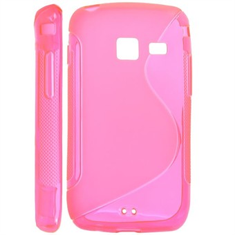 S-Line Silikone Cover til Galaxy Y Duos (Pink)