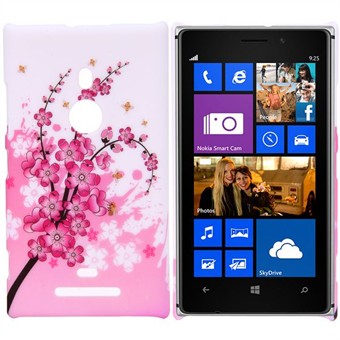 Motiv Plastik Cover Lumia 925 (Flower)