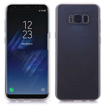 Solid Cover i TPU til Samsung Galaxy S8 Plus - Grå