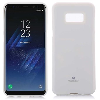 Mercury Goospery Cover i TPU til Samsung Galaxy S8 Plus - Hvid