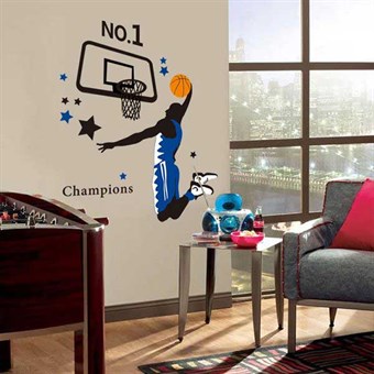 TipTop Wallstickers Slam Dunk Sporting Sitting Room