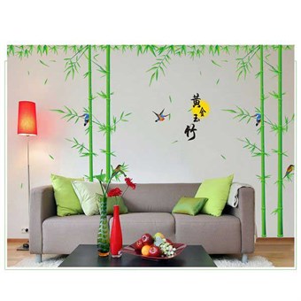 TipTop Wallstickers Green Bamboo Alcedo