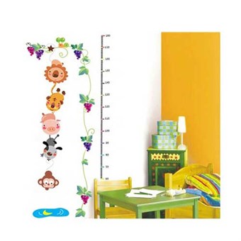 TipTop Wallstickers Cute Animals Design Kids Height