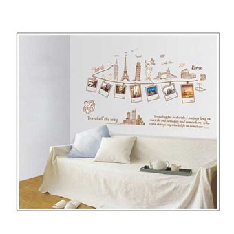 TipTop Wallstickers Simply Travel Photo Print 