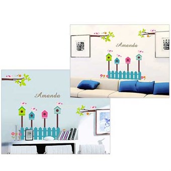 TipTop Wallstickers Cute Bird Home Print 