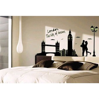 TipTop Wallstickers Londen the City Of Dream Transparent Luminous 