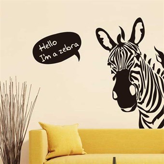 TipTop Wallstickers Zebra Pattern