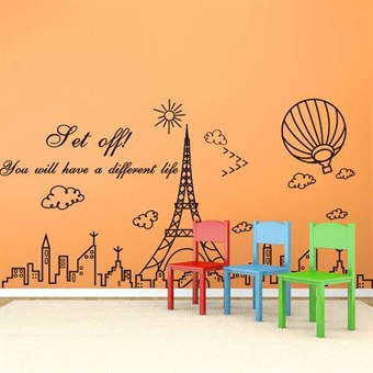 TipTop Wallstickers Tower Pattern