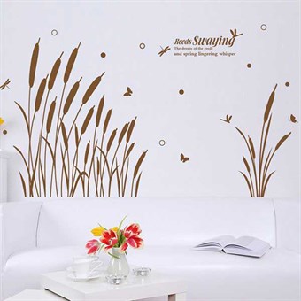 TipTop Wallstickers Swaying Reeds Pattern