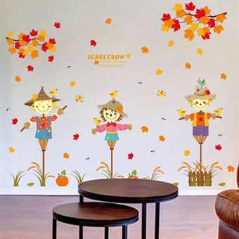 TipTop Wallstickers Scarecrow Pattern