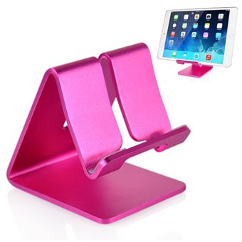 Aluminium holder til Smartphone/ Tablet, universal - Sølv