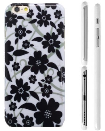 TipTop cover mobil (Black flowers)