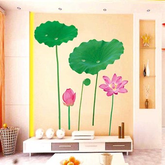 TipTop Wallstickers Pretty Lotus Pattern 