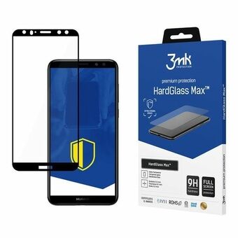 3MK HardGlass Max Huawei Mate 10 Lite sort, FullScreen Glas