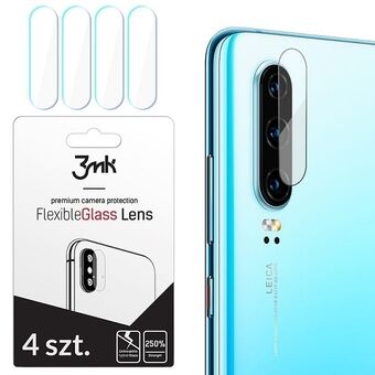 3MK Lens Protect Huawei P30 Hybrid glas til kamerakobjektivet 4 stk.