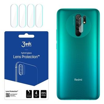 3MK Lens Protect Xiaomi Redmi 9 Kameralinsebeskyttelse 4 stk