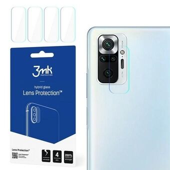 3MK Lens Protect Xiaomi Redmi Note 10 Pro Kameralinsebeskyttelse 4 stk