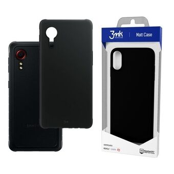 3MK Matt Case til Samsung G525 Xcover 5 i sort.