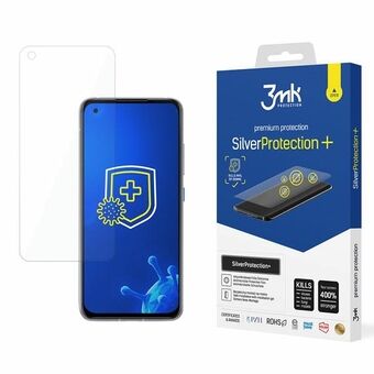 3MK Silver Protect+ til Asus Zenfone 8 vådmontérbart antibakterielt filmbeskyttelse.