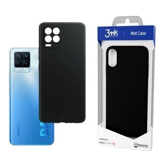 3MK Mat Case til Realme 8 Pro sort