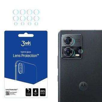 3MK Lens Protect er designet til at beskytte objektivet på din Motorola Edge 30 Fusion. Denne pakke indeholder 4 stykker beskyttelsesfilm til objektivet.