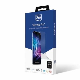 3MK Silky Matt Pro iPhone 7/8/SE 2020/2022 mat beskyttelsesfilm