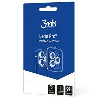 3MK Lens Protection Pro Sam Z Flip 5 sort/sort Kameralinsebeskyttelse med monteringsramme 1 stk.