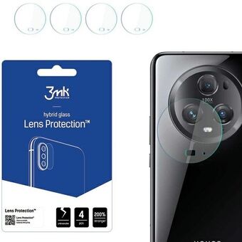 3MK Lens Protect Honor Magic5 Pro. Beskyttelse til kameraobjektivet. 4 stykker.