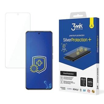 3MK SilverProtect+ til Realme GT5 – Antibakteriel vådmontage folie.