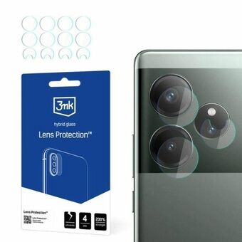 3MK Lens Protect Realme GT 6T Beskyttelse til kameraobjektiv 4 stk