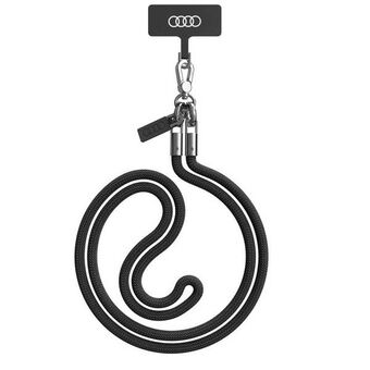 Audi universal snor til telefon 120cm 6mm crossbody sort/black AU-CBL8-R8/D1-BK