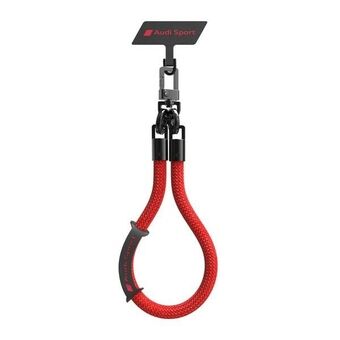 Audi universel stroplignende rem til telefon 28cm 8mm rød/red AUS-HSL10-RSQ/D1-RD