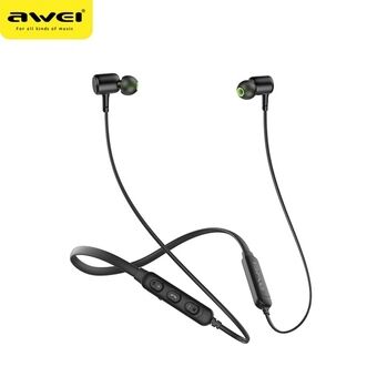 AWEI sport Bluetooth høretelefoner G30BL-BK sort/sort nakkebånd