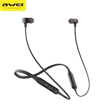 AWEI sport Bluetooth høretelefoner G10BL-BK sort/black nakkebånd