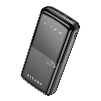 AWEI PowerBank P13K 20000mAh 22.5W sort Digital Display