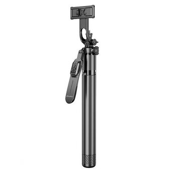 AWEI Selfie Stick X56 sort/sort aluminiumslegering