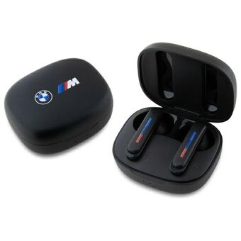 BMW Bluetooth hovedtelefoner BMBEMIATP20LOK TWS + dockingstation sort/black Trykte logoer