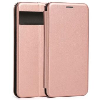 Beline Book Magnetic Google Pixel 7 Pro etui i rosaguld/rosaguld