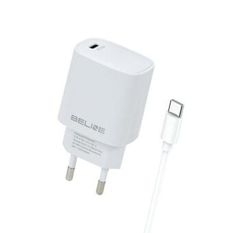 Beline Ład. siec. 1x USB-C 20W + kabel USB-C biała /white PD 3.0 BLNCW20C

Beline Oplader, vægmonteret, 1x USB-C 20W + USB-C kabel, hvid, PD 3.0 BLNCW20C