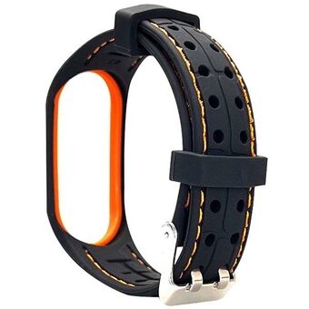 Beline Smart Mi Band 3/4 strop sort/orange sort/orange