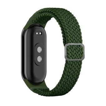 Beline pasek Mi Band 8 Textile grøn