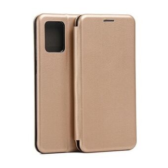 Beline Etui Book Magnetic Moto G73 5G i gylden/guld.