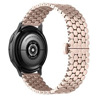 Beline pasek Watch 20mm Metal Honeycomb rosa-guld /rosegold kasse.