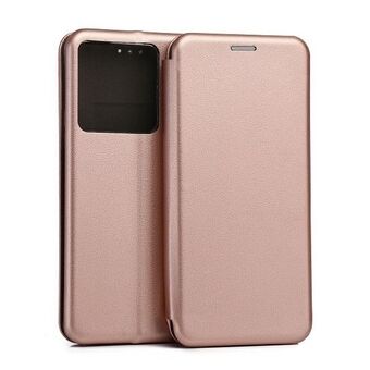 Beline Etui Bog Magnetisk Xiaomi Redmi Note 13 Pro 5G lyserød/guld