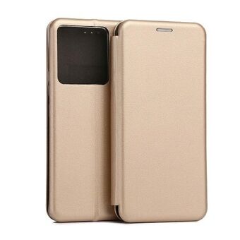 Beline Etui Bog Magnetisk Xiaomi Redmi Note 13 Pro 5G guld/gold